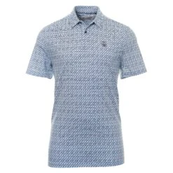 Original Penguin Golf Retro Wave Print Polo Shirt