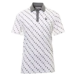 Original Penguin Golf Swinging Pete Novelty Print Polo Shirt