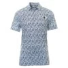 Original Penguin Golf Umbrella Novelty Print Polo Shirt -Original Penguin Original Penguin Golf Umbrella Novelty Print Polo Shirt OGKSD015 401 1