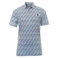 Original Penguin Golf Umbrella Novelty Print Polo Shirt