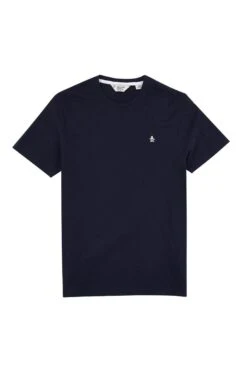 Original Penguin Blue Pinpoint Embroidery T-Shirt 7 Original Penguin Blue Pinpoint Embroidery T-Shirt -Original Penguin T28579s3