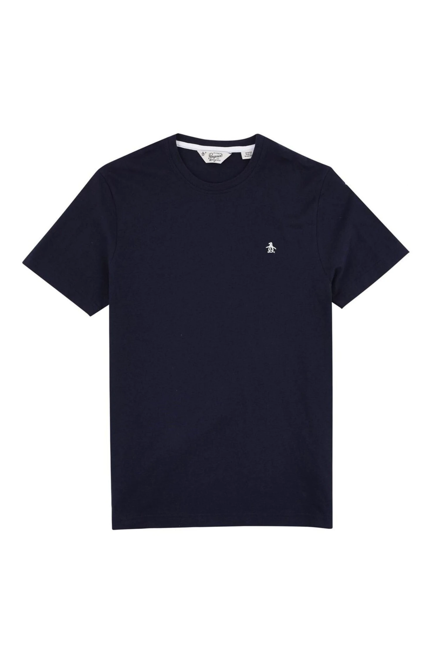 Original Penguin Blue Pinpoint Embroidery T-Shirt 5 Original Penguin Blue Pinpoint Embroidery T-Shirt - Image 3