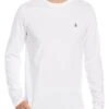 Original Penguin Long Sleeve Pin Point White T-Shirt -Original Penguin T76390s