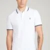 Original Penguin White Tipped Short Sleeve Polo Shirt -Original Penguin T76419s