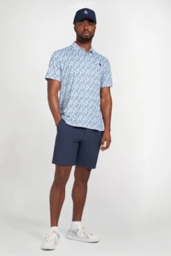 Original Penguin Golf Blue Novelty Print Polo Shirt 10 Original Penguin Golf Blue Novelty Print Polo Shirt -Original Penguin T82331s3