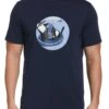 Original Penguin Golf Shipwreck Pete Graphic T-Shirt In Navy Blue
