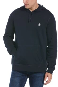 Original Penguin Blue Sticker Pete Pullover Hoodie