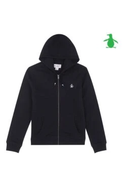 Original Penguin True Black Sticker Pete Zip Hoodie -Original Penguin U29614s3