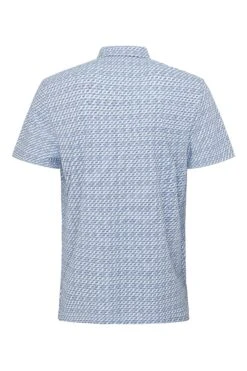 Original Penguin Golf Blue Retro Wave Pattern Print Polo Shirt 13 Original Penguin Golf Blue Retro Wave Pattern Print Polo Shirt -Original Penguin U36526s6