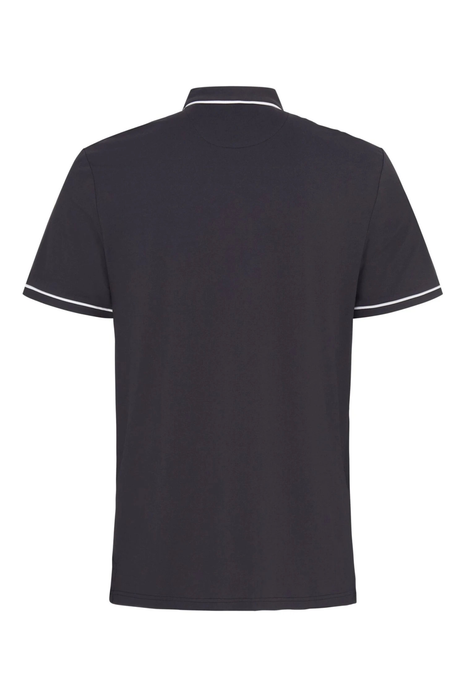 Original Penguin Golf Heritage Black Polo Shirt With Large Pete Logo 8 Original Penguin Golf Heritage Black Polo Shirt With Large Pete Logo - Image 6