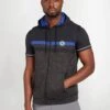 Original Penguin Golf Heritage Mixed Media Black Hoodie