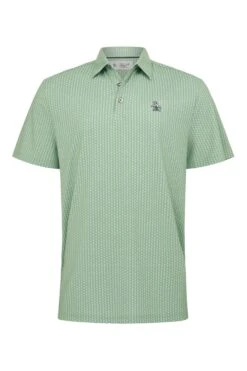 Original Penguin Golf Green All-Over Pete Printed Polo Shirt -Original Penguin U37838s5