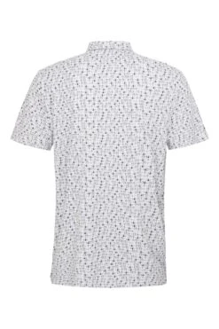 Original Penguin Golf Have A Beer Print White Polo Shirt -Original Penguin U44405s6